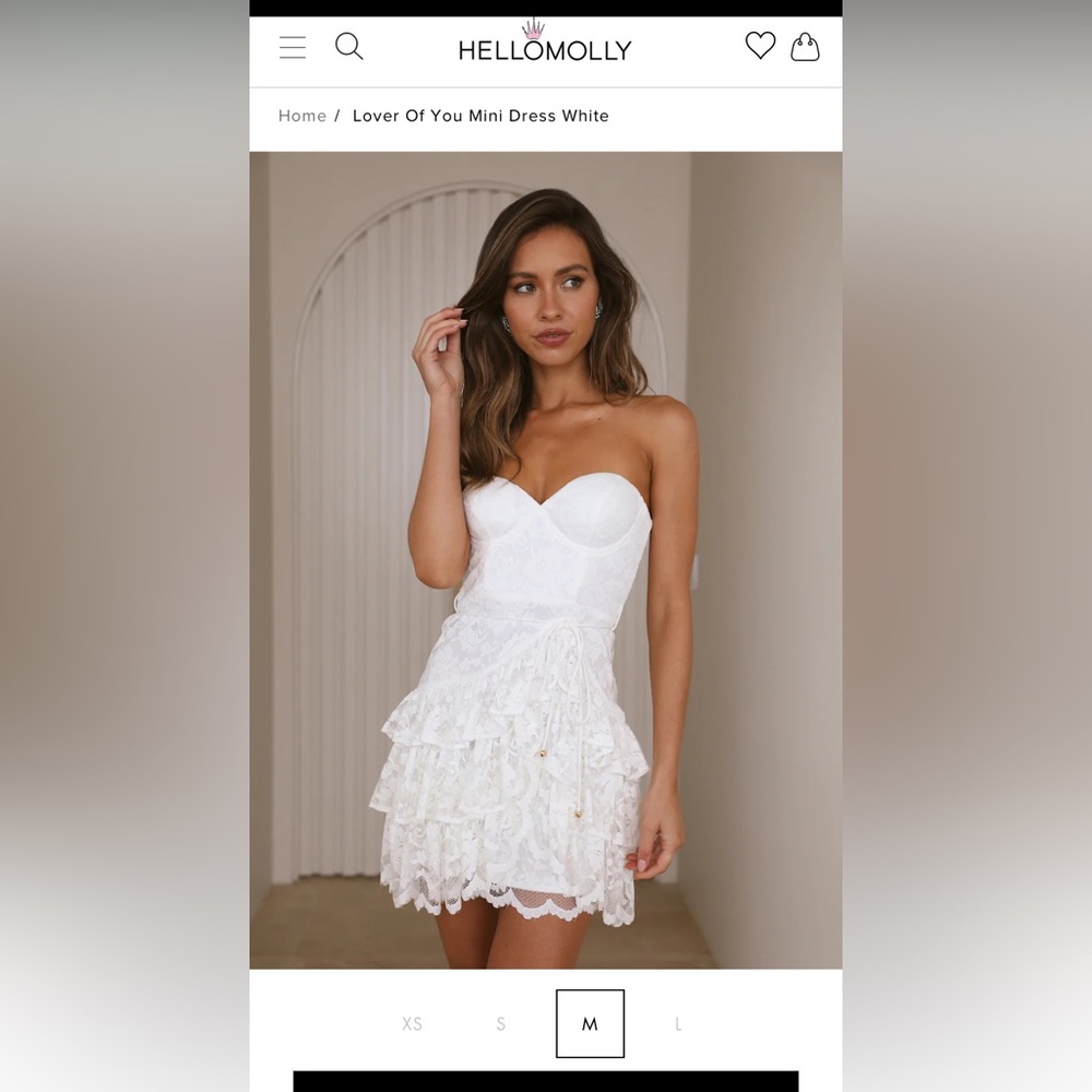 COPY - Hello Molly - Lover of you Mini Dress